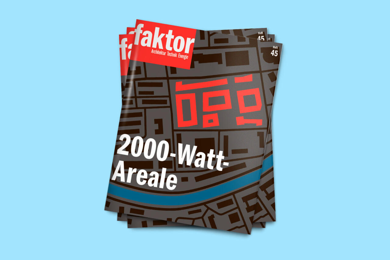 Titelbild der Faktor-Ausgabe über 2000-Watt-Areale.