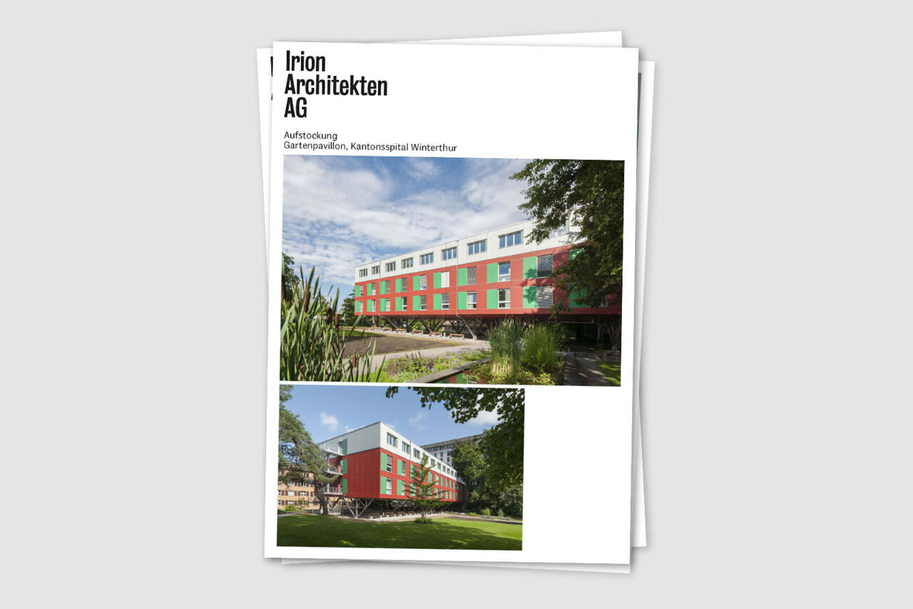 Irion Architekten ist ein Winterthurer Architekturbüro mit langer Geschichte. Diverse Projektbeschriebe bieten einen Überblick über ihr Schaffen.